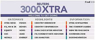 Reuters 3000 Xtra